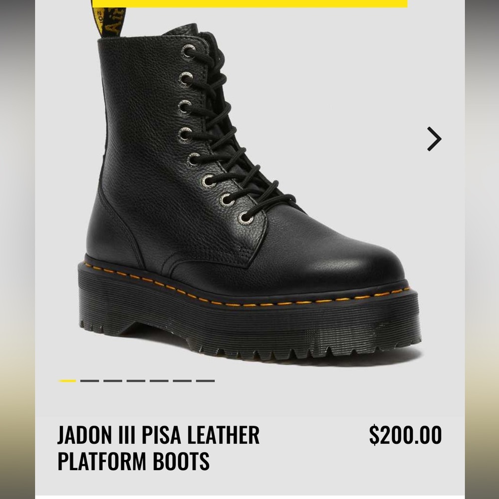 Platform Jadon Doc Martens 🖤